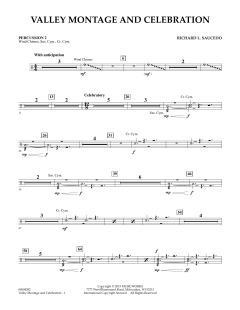 Valley Montage And Celebration von Richard L. Saucedo (Download) 