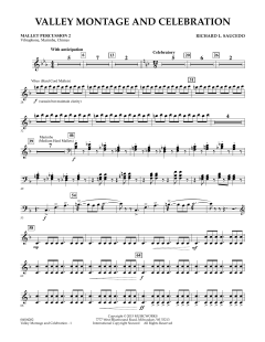 Valley Montage And Celebration von Richard L. Saucedo (Download) 