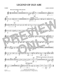 Legend Of Old Abe von James Curnow (Download) 