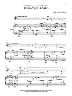 Sing The Lord's Prayer With Orchestra von Albert Hay Malotte 