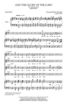 And The Glory Of The Lord From Messiah (Georg Friedrich Händel) 