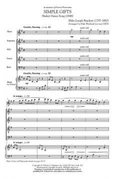 Simple Gifts (Elder Joseph Brackett) 