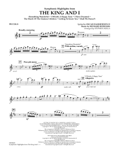 Symphonic Highlights From The King And I von Richard Rodgers (Download) 