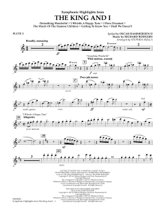 Symphonic Highlights From The King And I von Richard Rodgers (Download) 