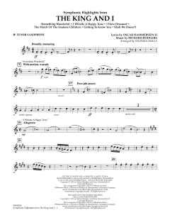 Symphonic Highlights From The King And I von Richard Rodgers (Download) 