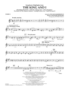 Symphonic Highlights From The King And I von Richard Rodgers (Download) 