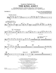 Symphonic Highlights From The King And I von Richard Rodgers (Download) 
