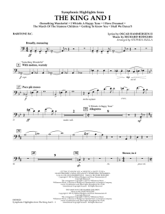 Symphonic Highlights From The King And I von Richard Rodgers (Download) 