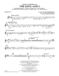 Symphonic Highlights From The King And I von Richard Rodgers (Download) 