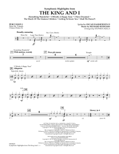 Symphonic Highlights From The King And I von Richard Rodgers (Download) 