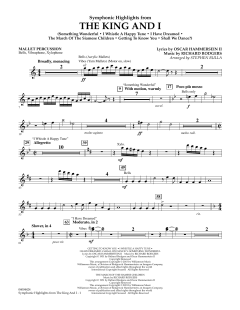 Symphonic Highlights From The King And I von Richard Rodgers (Download) 