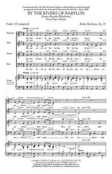 By The Rivers Of Babylon (Kirke Mechem) 