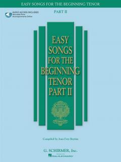 Easy Songs For The Beginning Tenor Part 2 