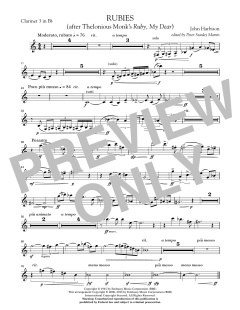 Rubies von John Harbison (Download) 