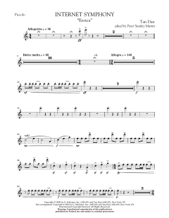 Internet Symphony 'Eroica' von Tan Dun (Download) 