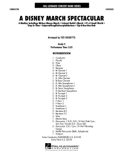 A Disney March Spectacular von Ted Ricketts (Download) 