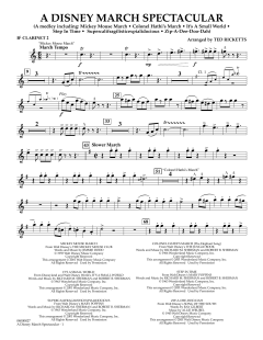 A Disney March Spectacular von Ted Ricketts (Download) 