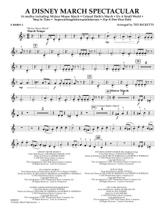 A Disney March Spectacular von Ted Ricketts (Download) 