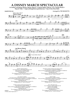A Disney March Spectacular von Ted Ricketts (Download) 