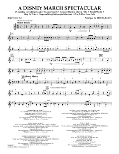 A Disney March Spectacular von Ted Ricketts (Download) 