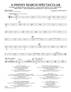 A Disney March Spectacular von Ted Ricketts (Download) 