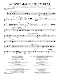 A Disney March Spectacular von Ted Ricketts (Download) 