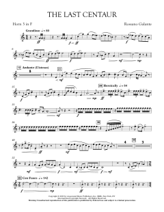 The Last Centaur von Rossano Galante (Download) 