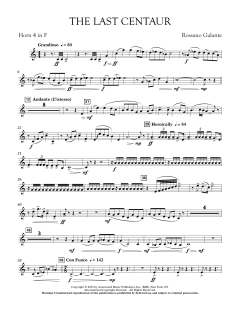 The Last Centaur von Rossano Galante (Download) 