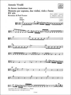 In Furore Justissimae Irae RV626 Parts Critical Edition (Antonio Vivaldi) 