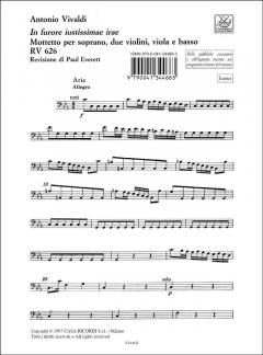 In Furore Justissimae Irae RV626 Parts Critical Edition (Antonio Vivaldi) 