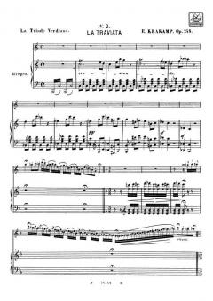 La Traviata Fantasia for Flute and Piano Op. 248 von Giuseppe Verdi 