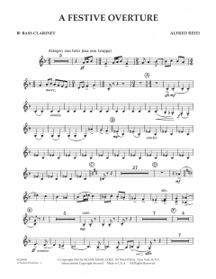 A Festive Overture von Alfred Reed (Download) 