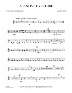 A Festive Overture von Alfred Reed (Download) 