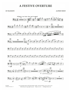 A Festive Overture von Alfred Reed (Download) 