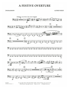 A Festive Overture von Alfred Reed (Download) 