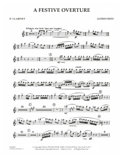 A Festive Overture von Alfred Reed (Download) 