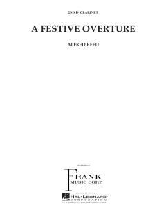 A Festive Overture von Alfred Reed (Download) 