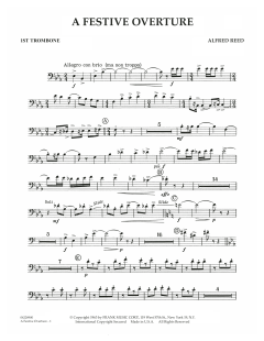 A Festive Overture von Alfred Reed (Download) 