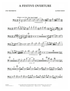 A Festive Overture von Alfred Reed (Download) 