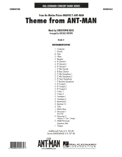 Theme From Ant-Man von Christophe Beck (Download) 