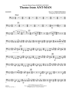 Theme From Ant-Man von Christophe Beck (Download) 