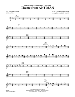 Theme From Ant-Man von Christophe Beck (Download) 