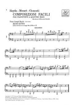 Composizioni Facili Di Clementi Haydn Mozart 