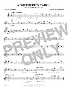 A Shepherd's Carol von John Moss (Download) 