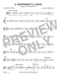 A Shepherd's Carol von John Moss (Download) 