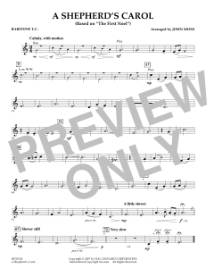 A Shepherd's Carol von John Moss (Download) 