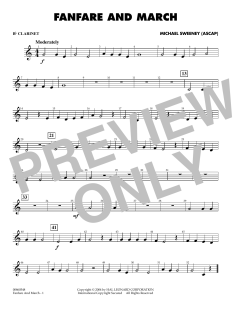 Fanfare and March von Michael Sweeney (Download) 