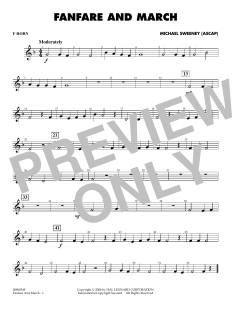 Fanfare and March von Michael Sweeney (Download) 