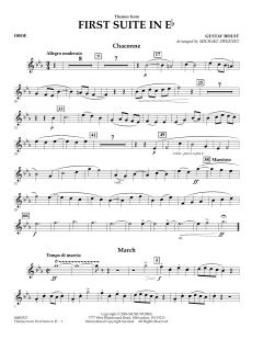 Themes from First Suite in Eb von Gustav Holst (Download) 