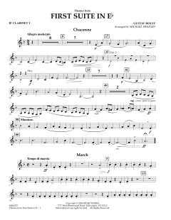 Themes from First Suite in Eb von Gustav Holst (Download) 